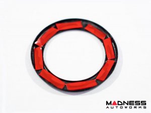 Maserati Ghibli Interior Trim - Carbon Fiber - Start Stop Button Trim Cover - Feroce Carbon